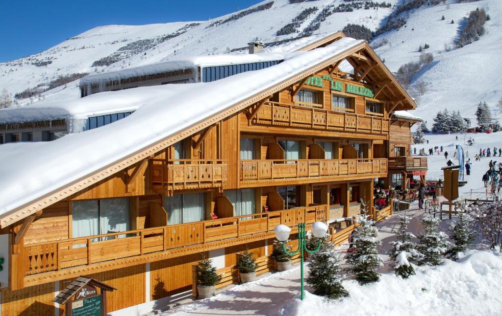 Hotel Les Melezes レ・デュー・アルプ 部屋 写真